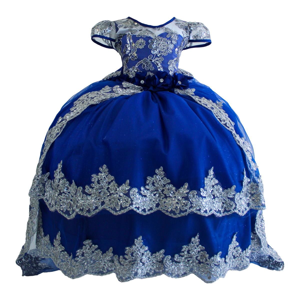 Vestido Mía Premium Plata