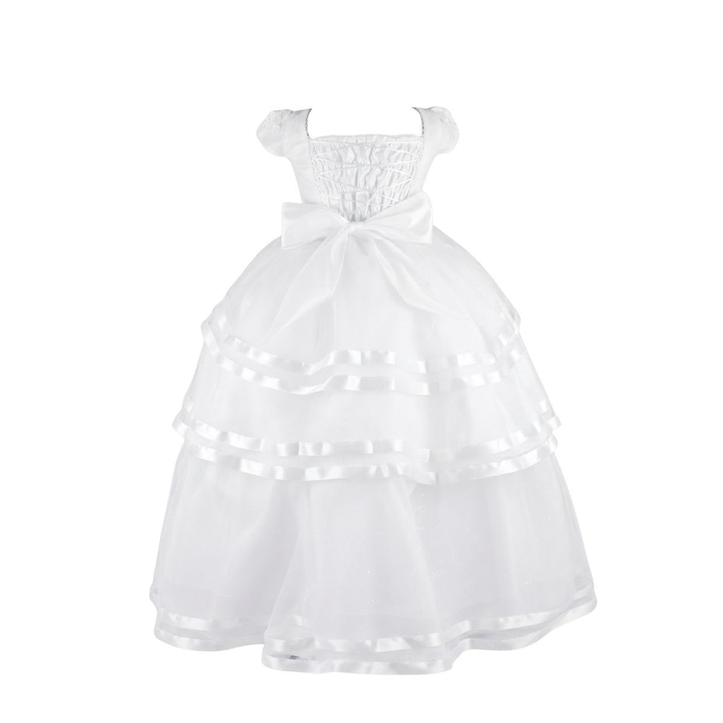 Vestido Primera Comunión Doble Glitter