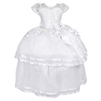 Vestido Primera Comunión Doble Listón