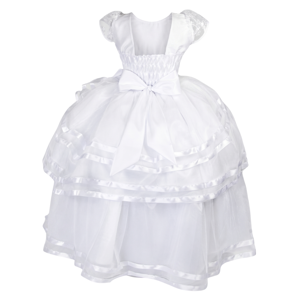 Vestido Primera Comunión Doble Listón