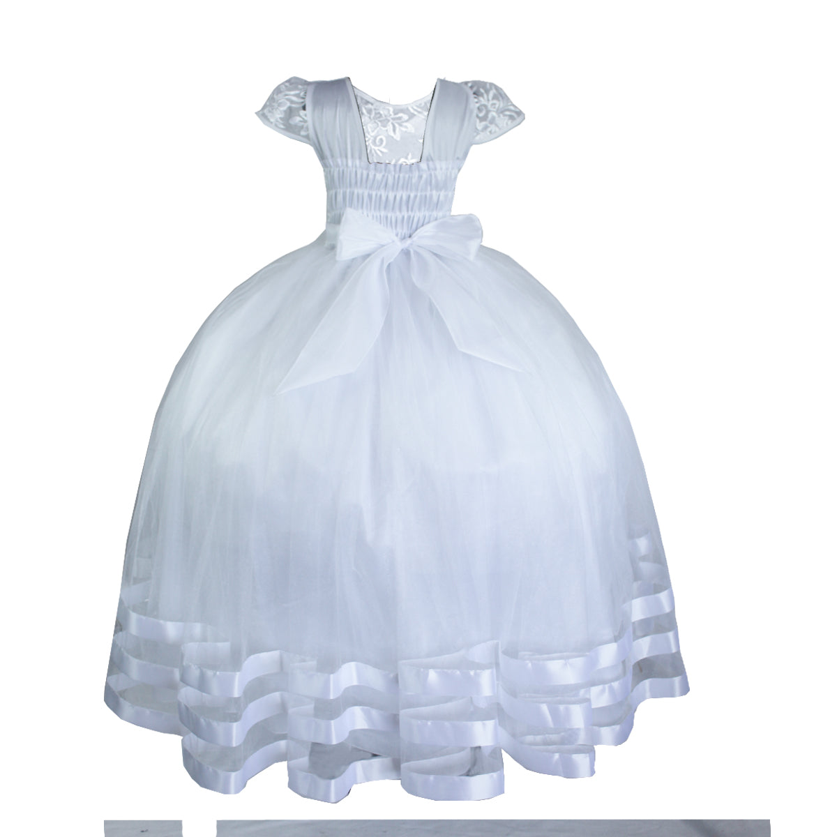 Vestido Primera Comunión 3 Listones