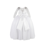 Vestido Primera Comunión Jaqueline Liso