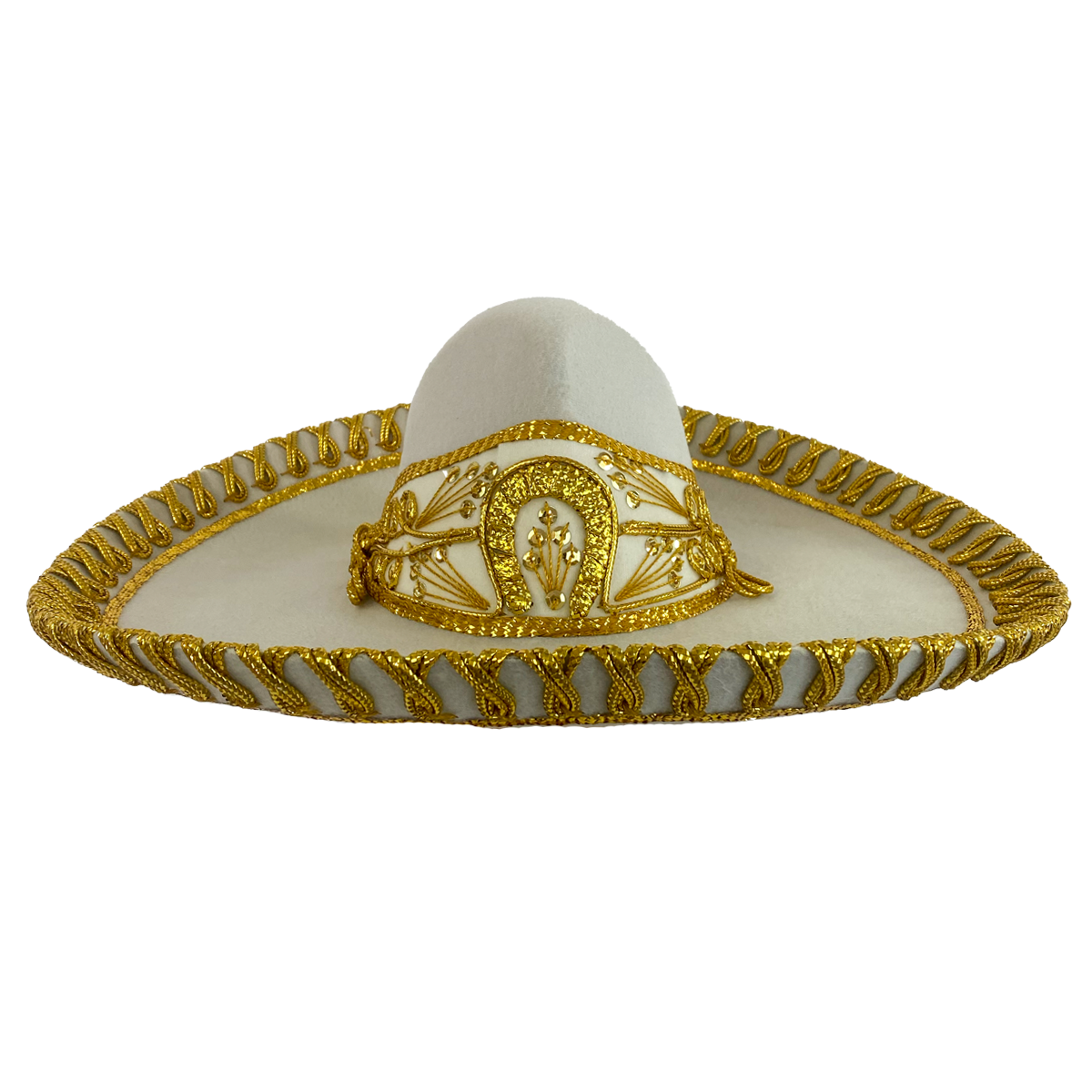 Sombrero Charro Beige Oro/Herradura