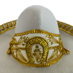 Sombrero Charro Beige Oro/Herradura
