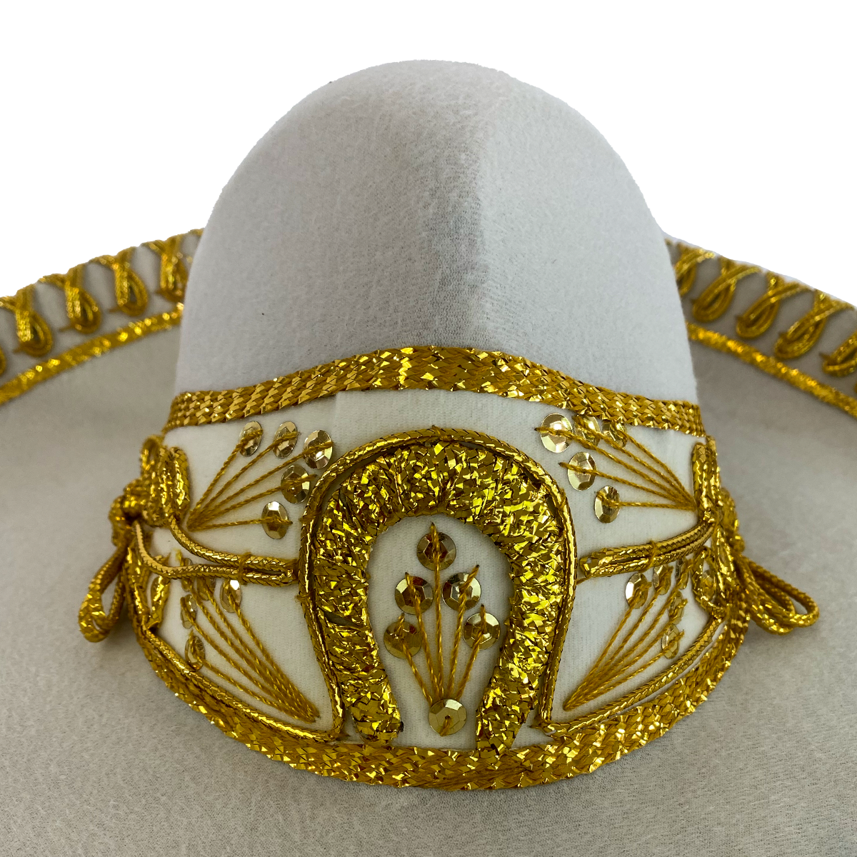 Sombrero Charro Beige Oro/Herradura