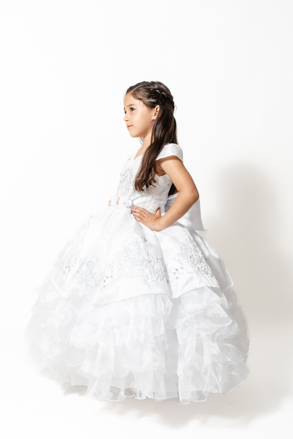 Vestido Daila Virgen Oro