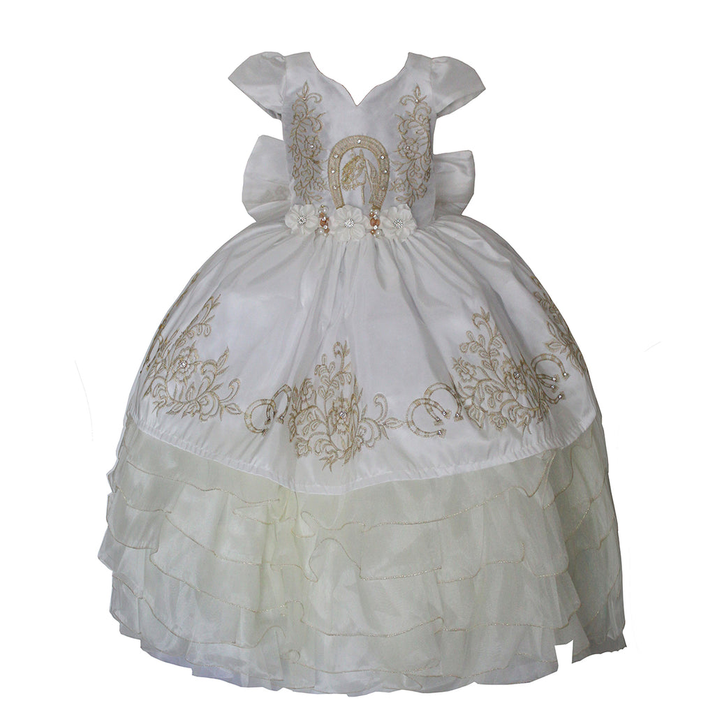 Vestido Daila Charro Oro