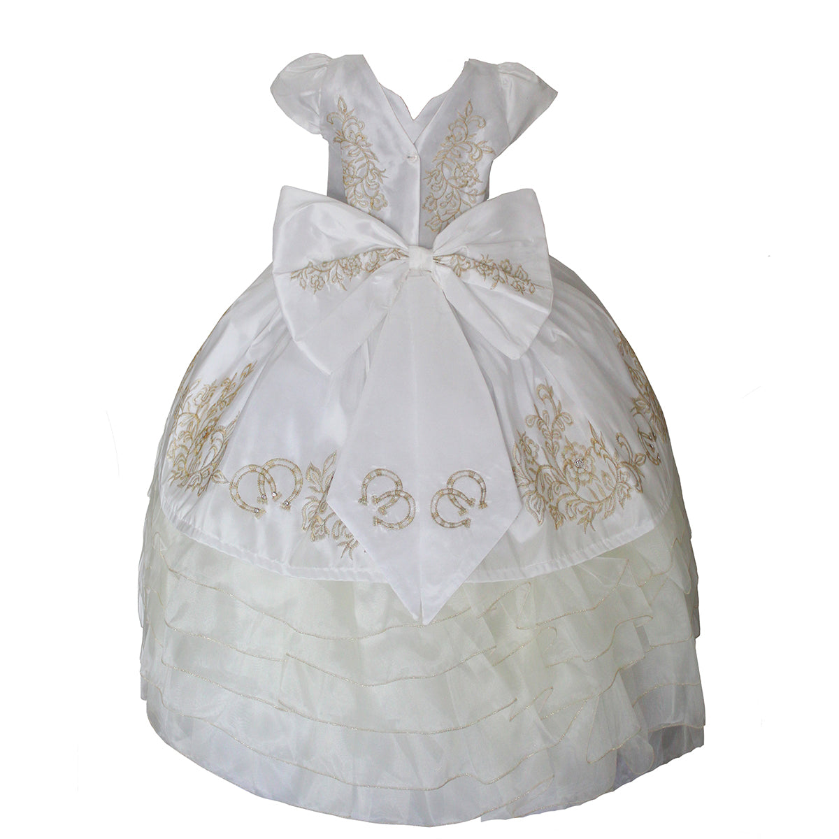 Vestido Daila Charro Oro