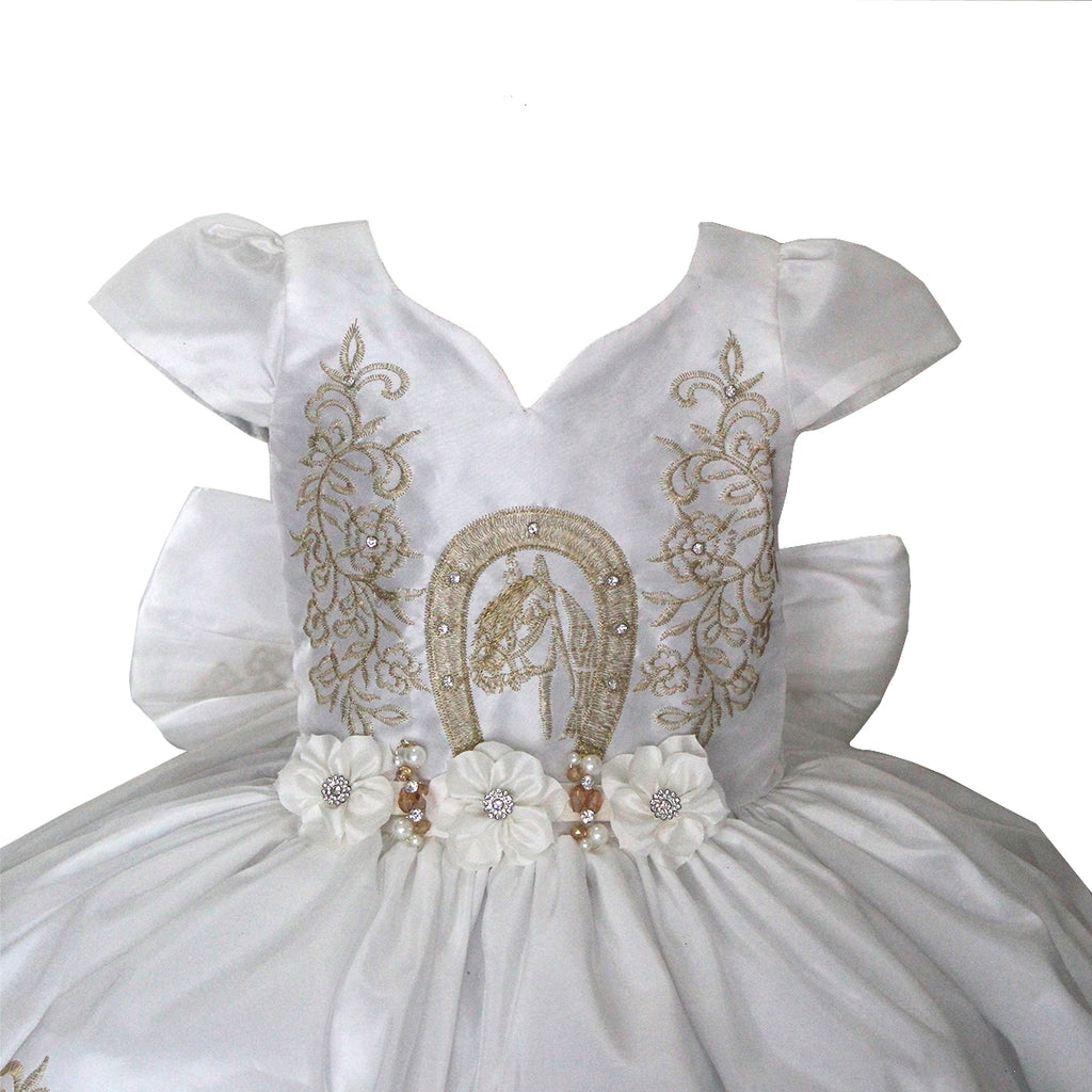 Vestido Daila Charro Oro