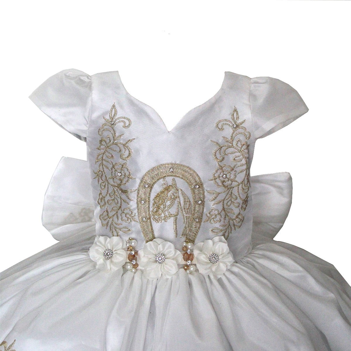 Vestido Daila Charro Oro