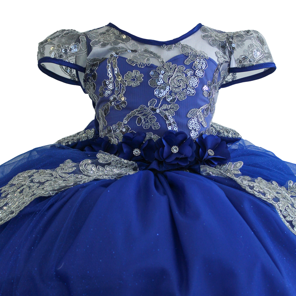 Vestido Mía Premium Plata