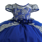 Vestido Mía Premium Plata