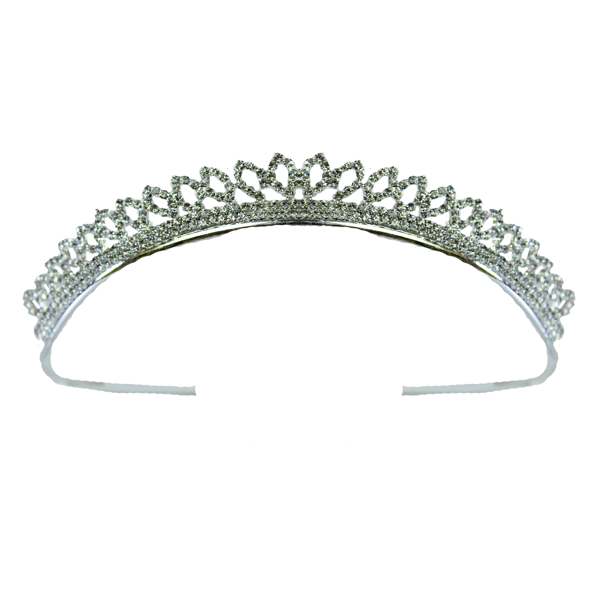 Tiara Plata/Blanco