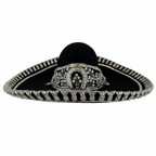 Sombrero Charro Negro Plata/Herradura