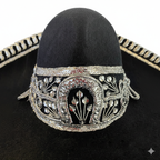 Sombrero Charro Negro Plata/Herradura